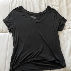 Dark Grey V-Neck Tee